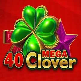 40 Mega Clover slot logo by Amusnet Interactive at Pribet Casino40 Mega Clover
