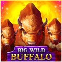 Big Wild Buffalo slot logo by Belatra Games at Pribet CasinoBig Wild Buffalo