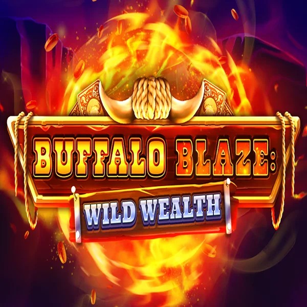 Buffalo Blaze Wild Wealth slot logo by OctoPlay at Pribet CasinoBuffalo Blaze Wild Wealth
