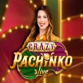 Crazy Pachinko slot visual from Evolution available on pribets.at