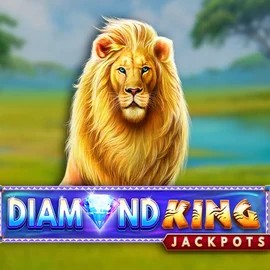 Diamond King Jackpots casino game by SpinPlay Games – featured logo at Pribet Casino