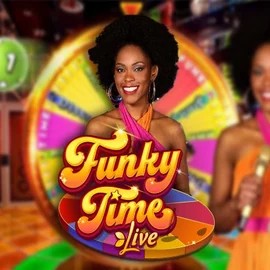 Funky Time slot icon by Evolution, available at Pribet Casino