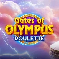 Gates of Olympus Roulette slot logo by Pragmatic Play at Pribet Casino