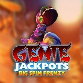 Genie Jackpots: Big Spin Frenzy casino game by Blueprint Gaming – featured logo at Pribet Casino