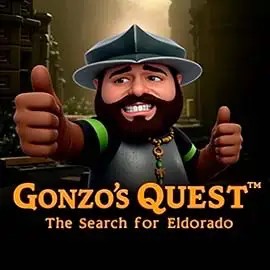 Logo of Gonzo's Quest from NetEnt at Pribet Casino