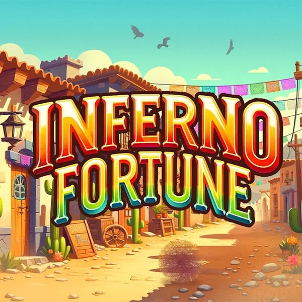 Logo of Inferno Fortune from Atomic Slot Lab at Pribet Casino