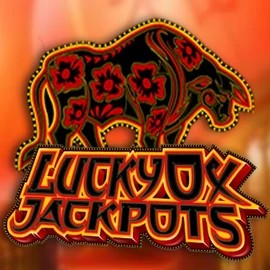 Official Jackpots logo: Lucky Ox Jackpots by Rival at Pribet Casino