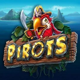 Pirots slot logo by ELK Studios at Pribet CasinoPirots