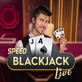 Speed Blackjack logo by Pragmatic Play at Pribet Casino