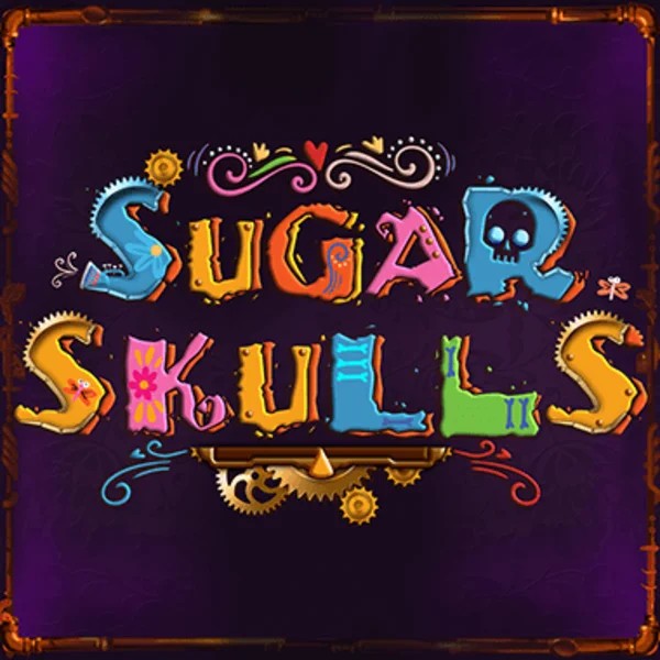 Sugar Skulls slot visual from Booming Games available on pribets.at