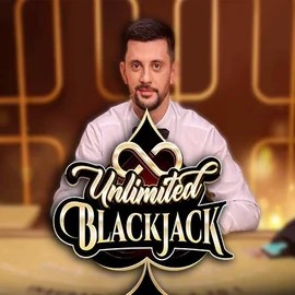 Unlimited Blackjack logo by Ezugi at Pribet CasinoUnlimited Blackjack