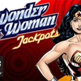 Wonder Woman Jackpots logo by Amaya Pribet Casino